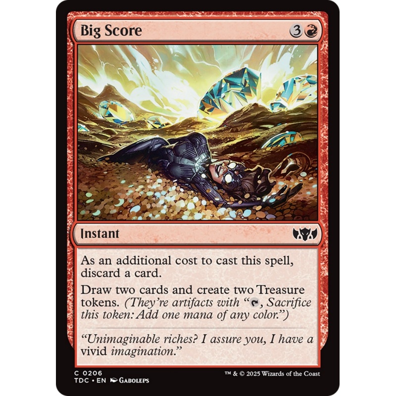 Big Score [Tarkir: Dragonstorm Commander]