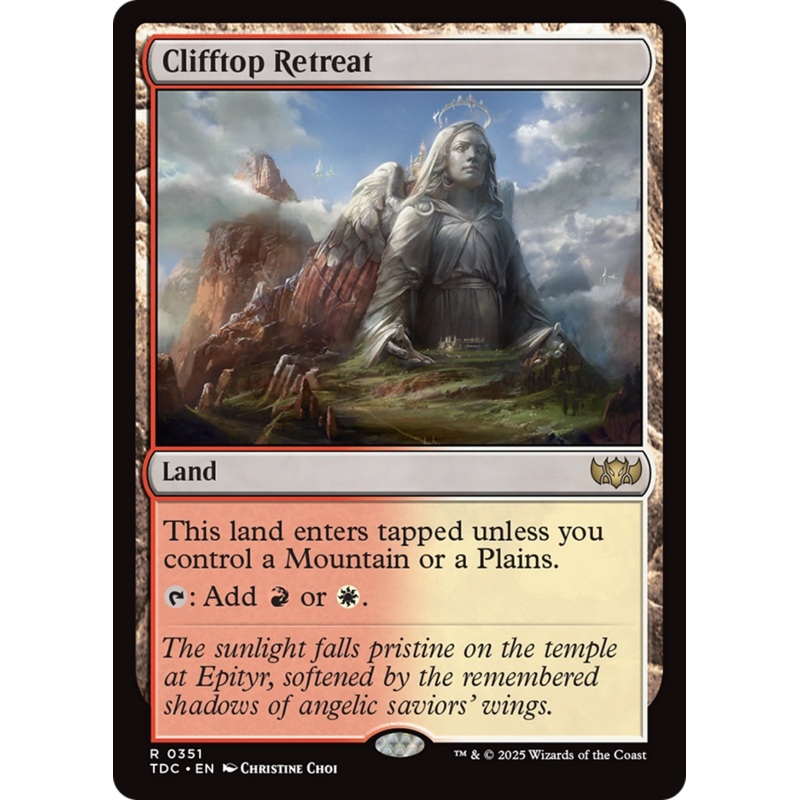 Clifftop Retreat [Tarkir: Dragonstorm Commander]