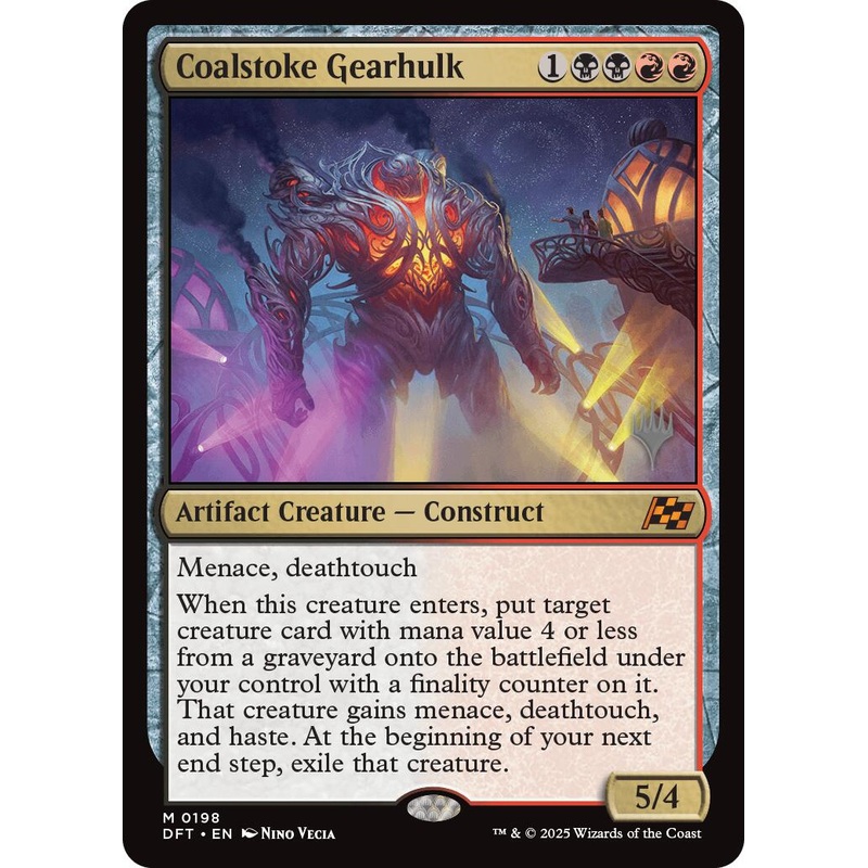 Coalstoke Gearhulk (Promo Pack) [Aetherdrift Promos]