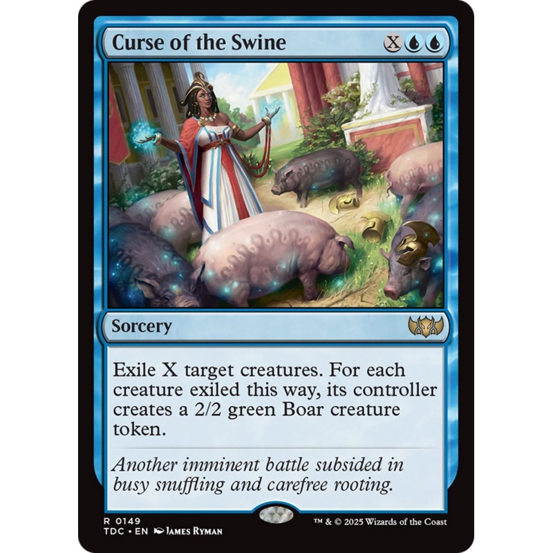 Curse of the Swine [Tarkir: Dragonstorm Commander]