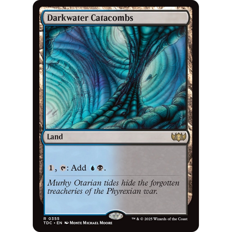 Darkwater Catacombs [Tarkir: Dragonstorm Commander]