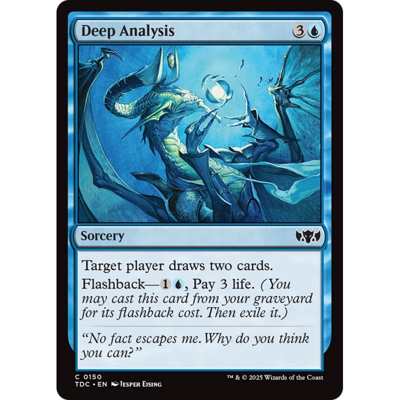 Deep Analysis [Tarkir: Dragonstorm Commander]