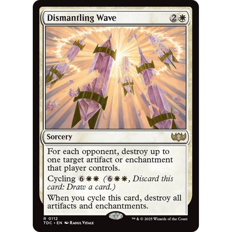 Dismantling Wave [Tarkir: Dragonstorm Commander]