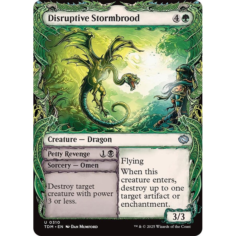 Disruptive Stormbrood (Showcase) [Tarkir: Dragonstorm]
