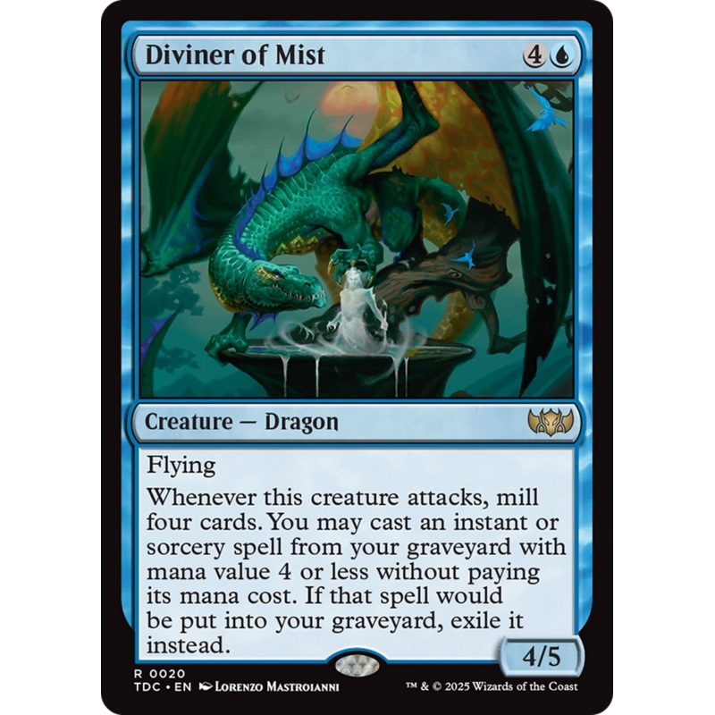 Diviner of Mist [Tarkir: Dragonstorm Commander]