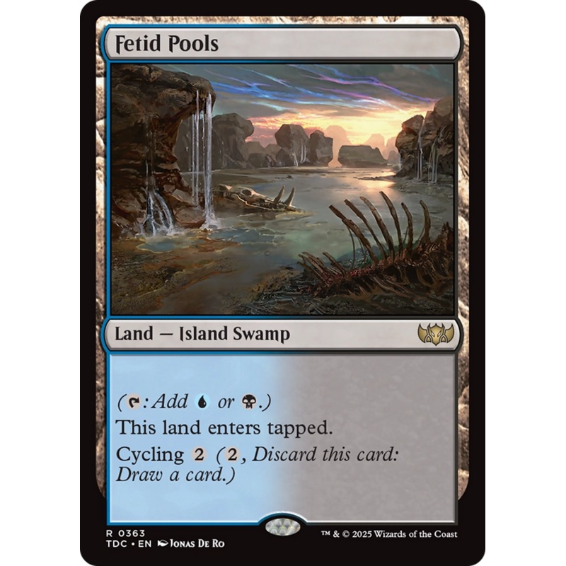 Fetid Pools [Tarkir: Dragonstorm Commander]