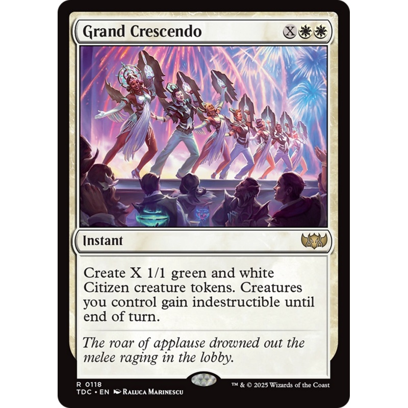 Grand Crescendo [Tarkir: Dragonstorm Commander]