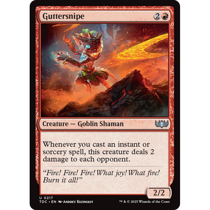 Guttersnipe [Tarkir: Dragonstorm Commander]