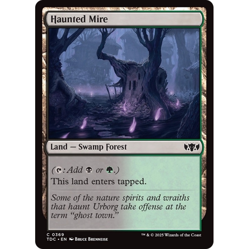 Haunted Mire [Tarkir: Dragonstorm Commander]