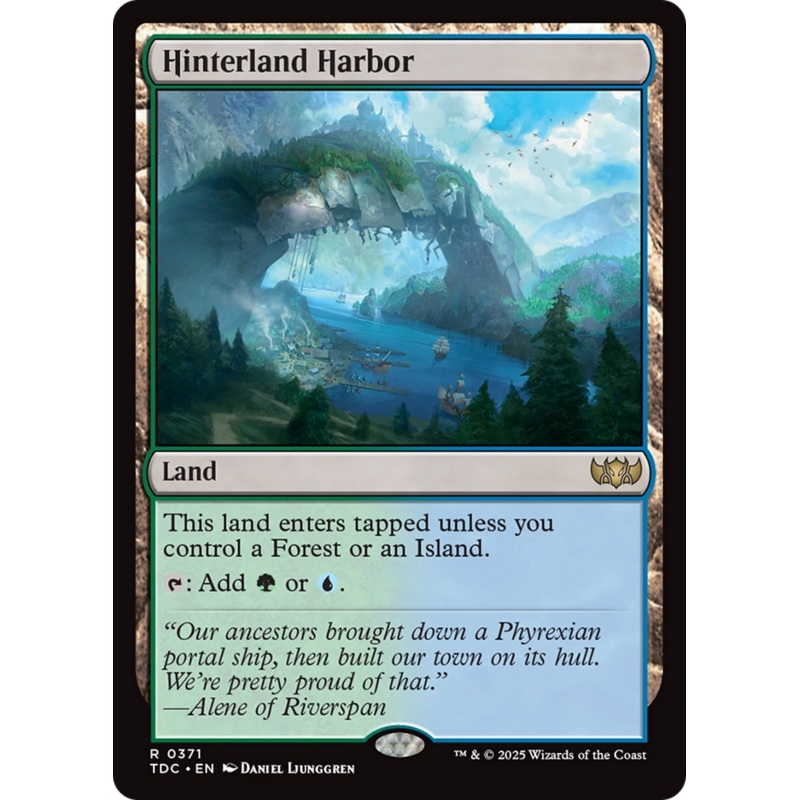 Hinterland Harbor [Tarkir: Dragonstorm Commander]