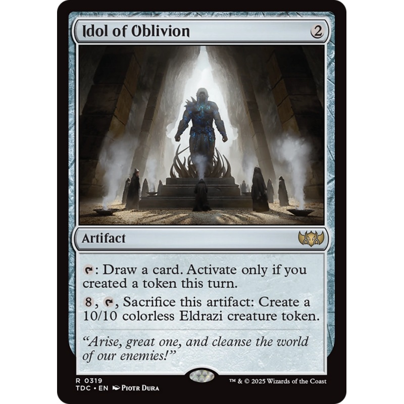 Idol of Oblivion [Tarkir: Dragonstorm Commander]