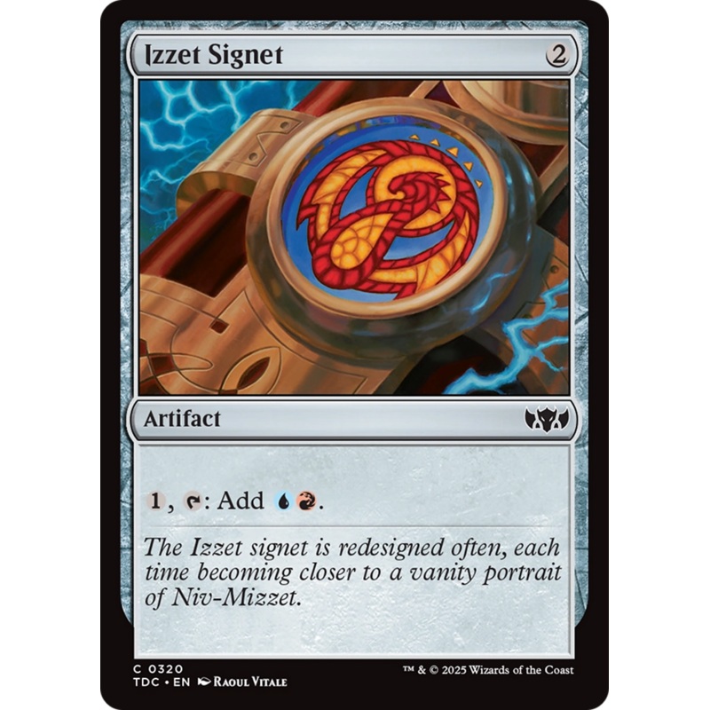 Izzet Signet [Tarkir: Dragonstorm Commander]