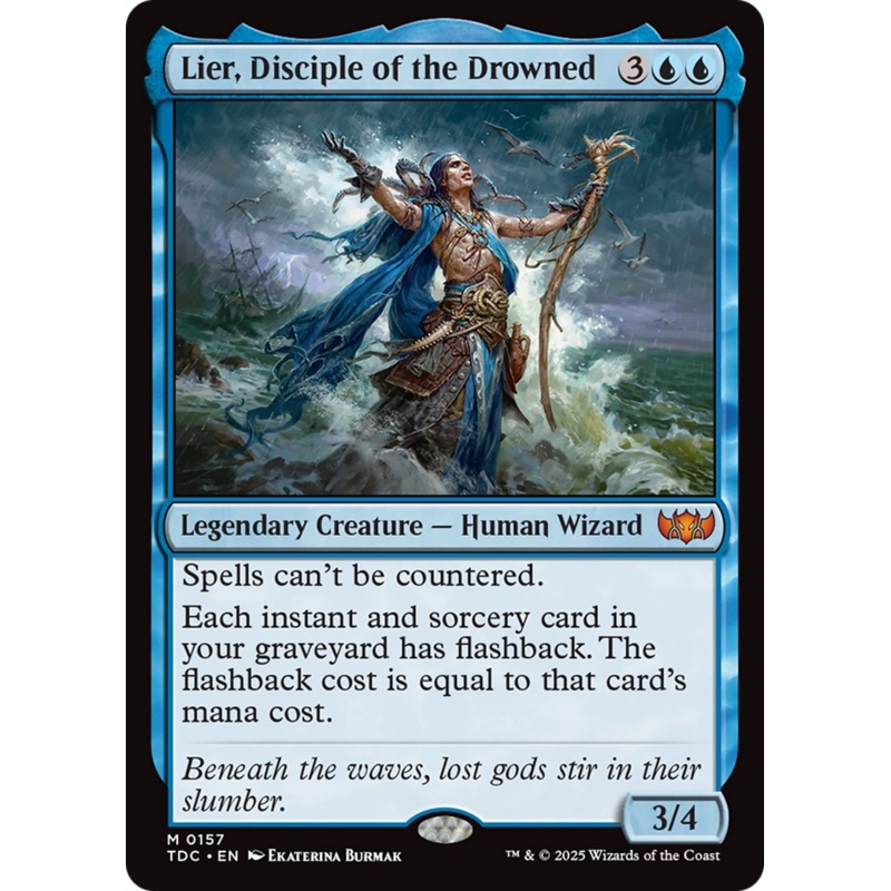 Lier, Disciple of the Drowned [Tarkir: Dragonstorm Commander]