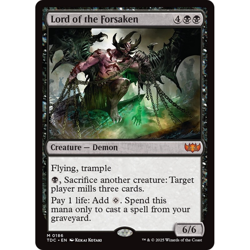 Lord of the Forsaken [Tarkir: Dragonstorm Commander]