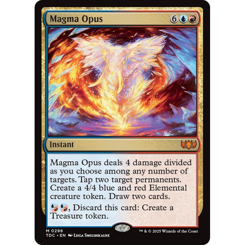 Magma Opus [Tarkir: Dragonstorm Commander]