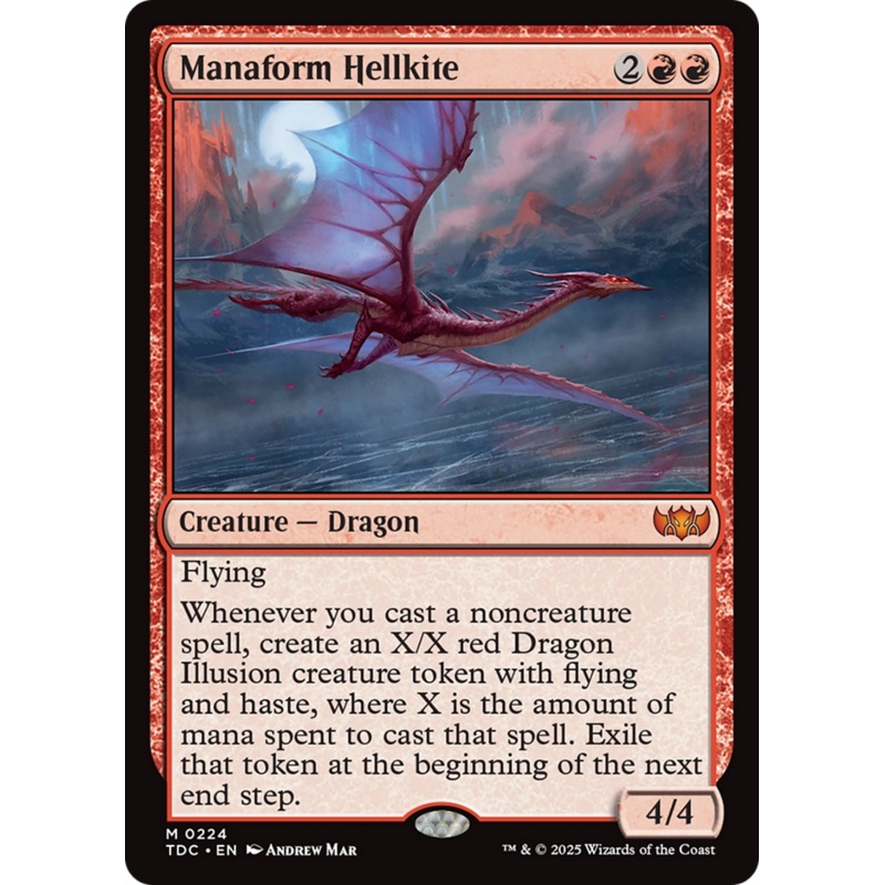 Manaform Hellkite [Tarkir: Dragonstorm Commander]