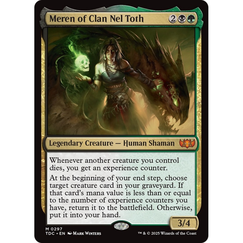 Meren of Clan Nel Toth [Tarkir: Dragonstorm Commander]