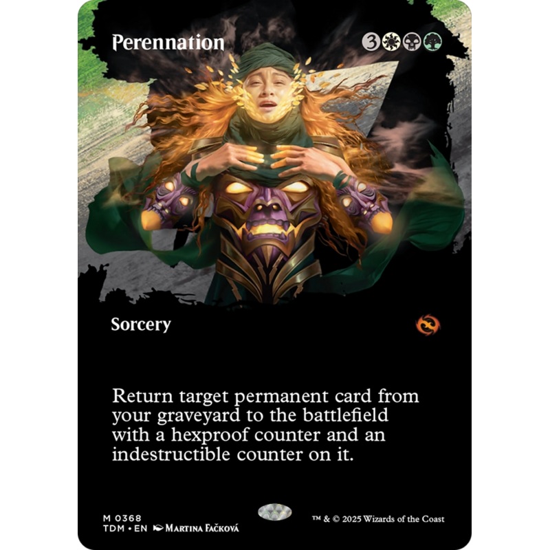 Perennation (Borderless) [Tarkir: Dragonstorm]
