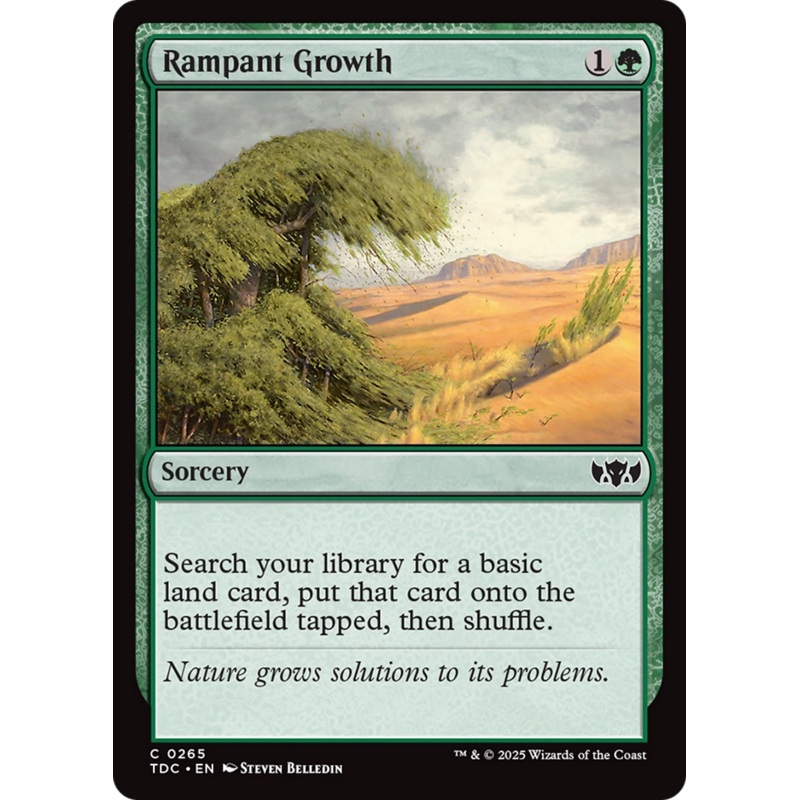 Rampant Growth [Tarkir: Dragonstorm Commander]