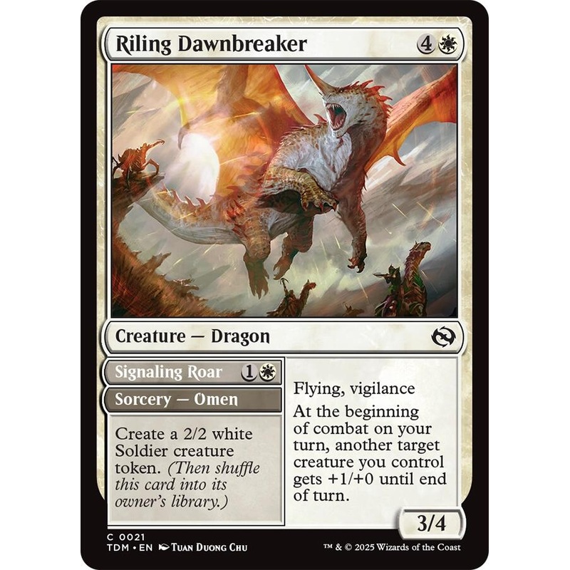 Riling Dawnbreaker [Tarkir: Dragonstorm]