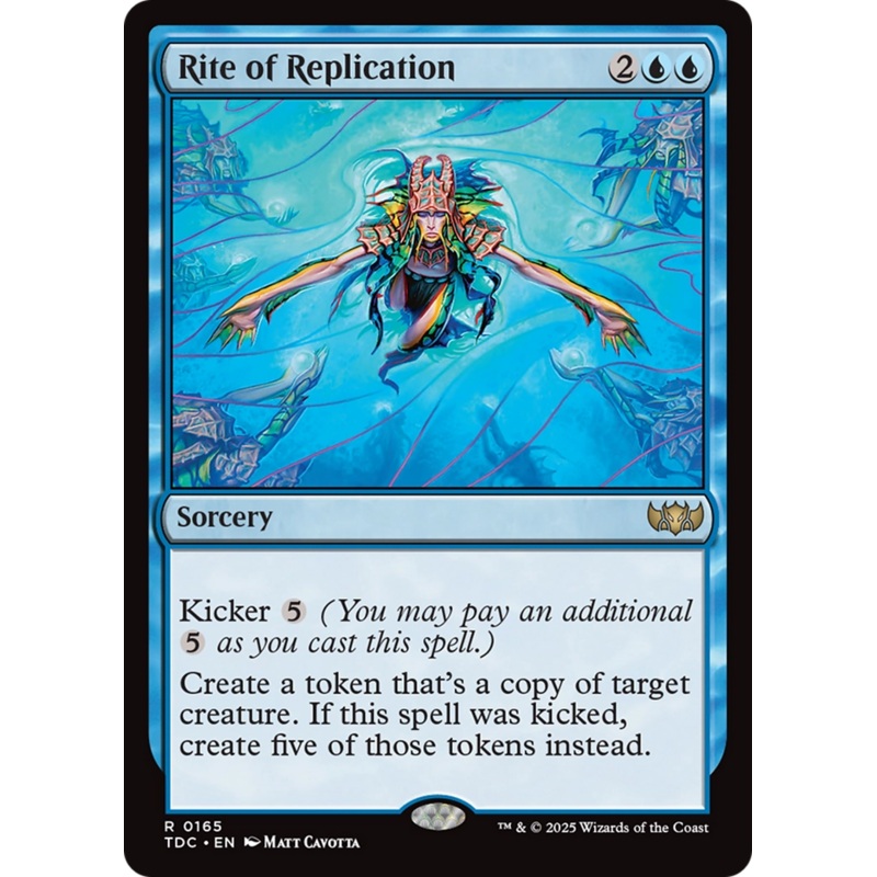 Rite of Replication [Tarkir: Dragonstorm Commander]