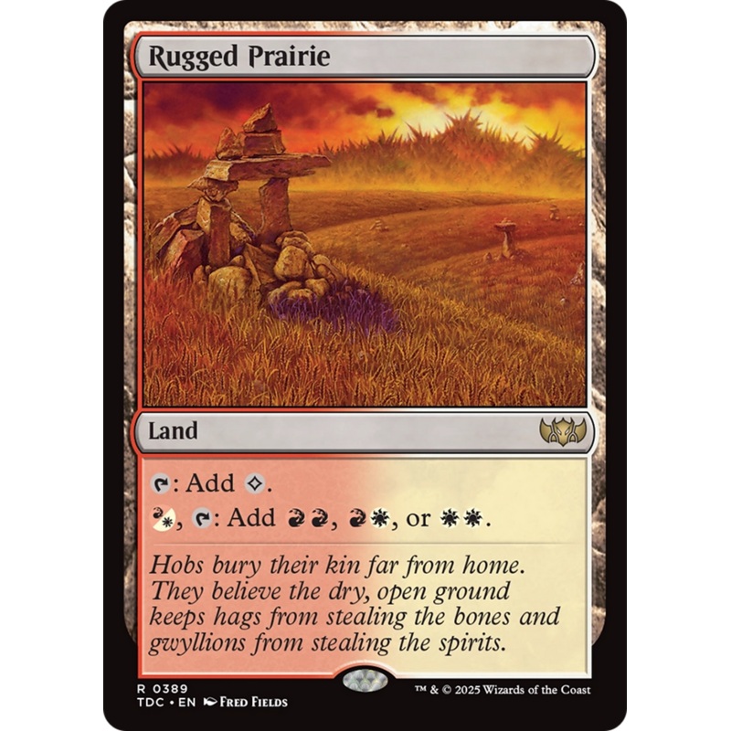 Rugged Prairie [Tarkir: Dragonstorm Commander]