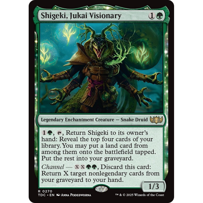Shigeki, Jukai Visionary [Tarkir: Dragonstorm Commander]