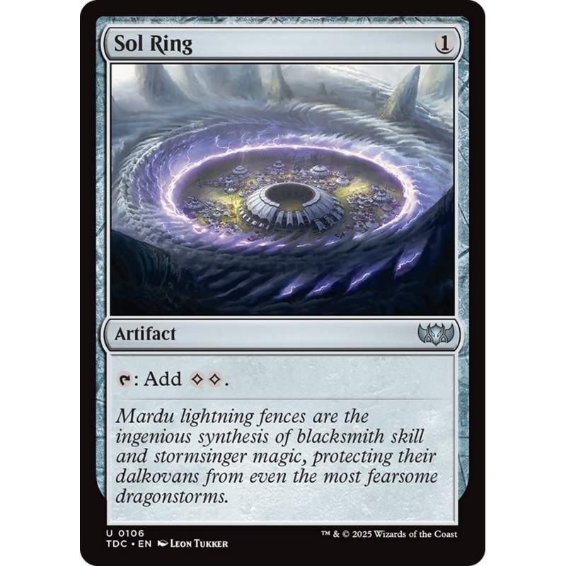 Sol Ring [Tarkir: Dragonstorm Commander]