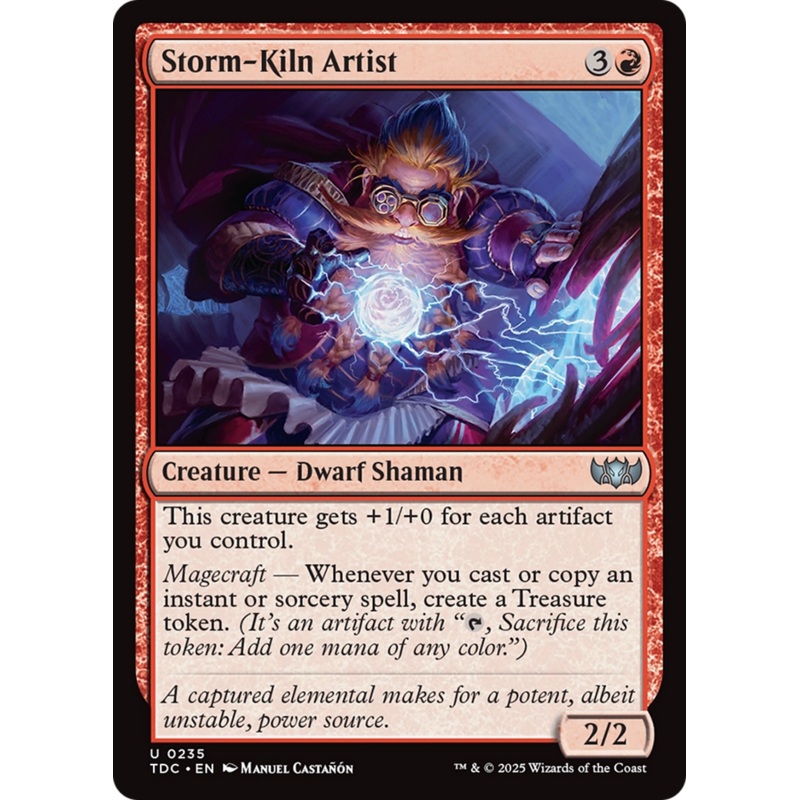 Storm-Kiln Artist [Tarkir: Dragonstorm Commander]