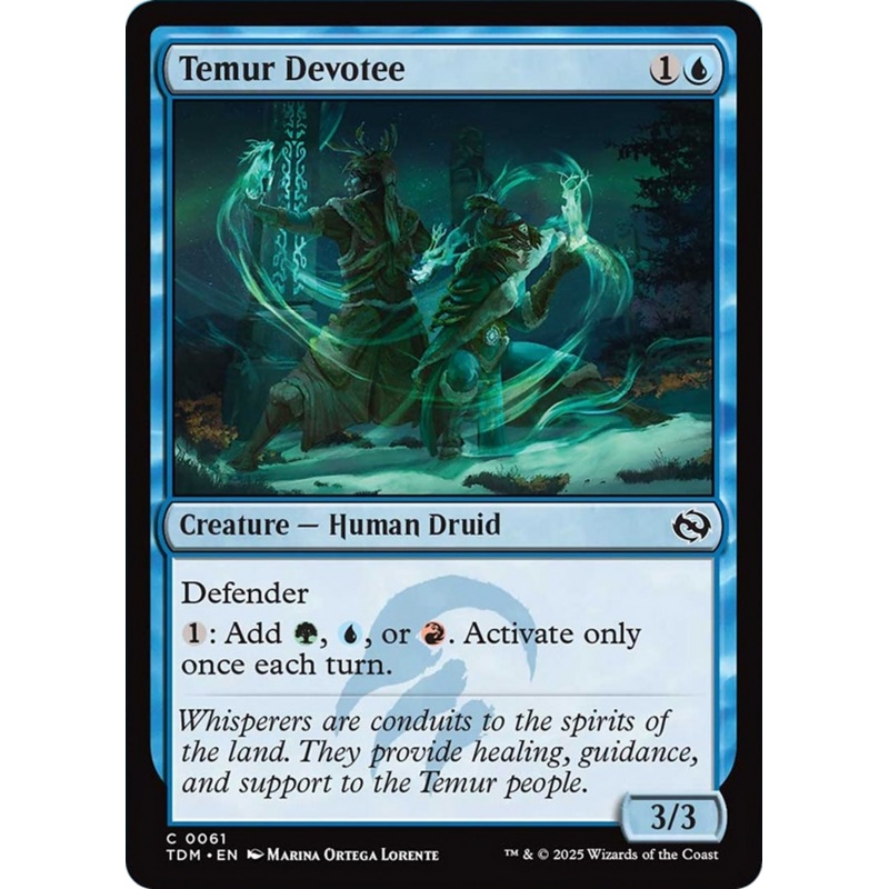 Temur Devotee [Tarkir: Dragonstorm]