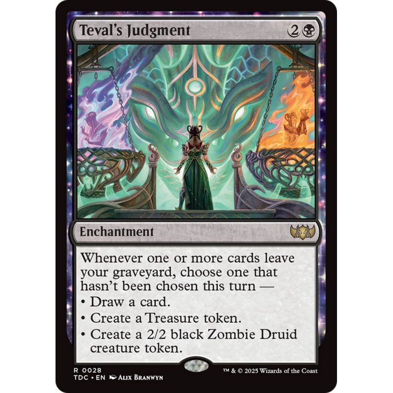 Teval's Judgment [Tarkir: Dragonstorm Commander]