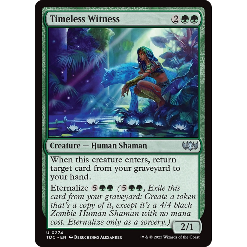 Timeless Witness [Tarkir: Dragonstorm Commander]