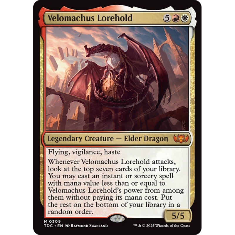 Velomachus Lorehold [Tarkir: Dragonstorm Commander]