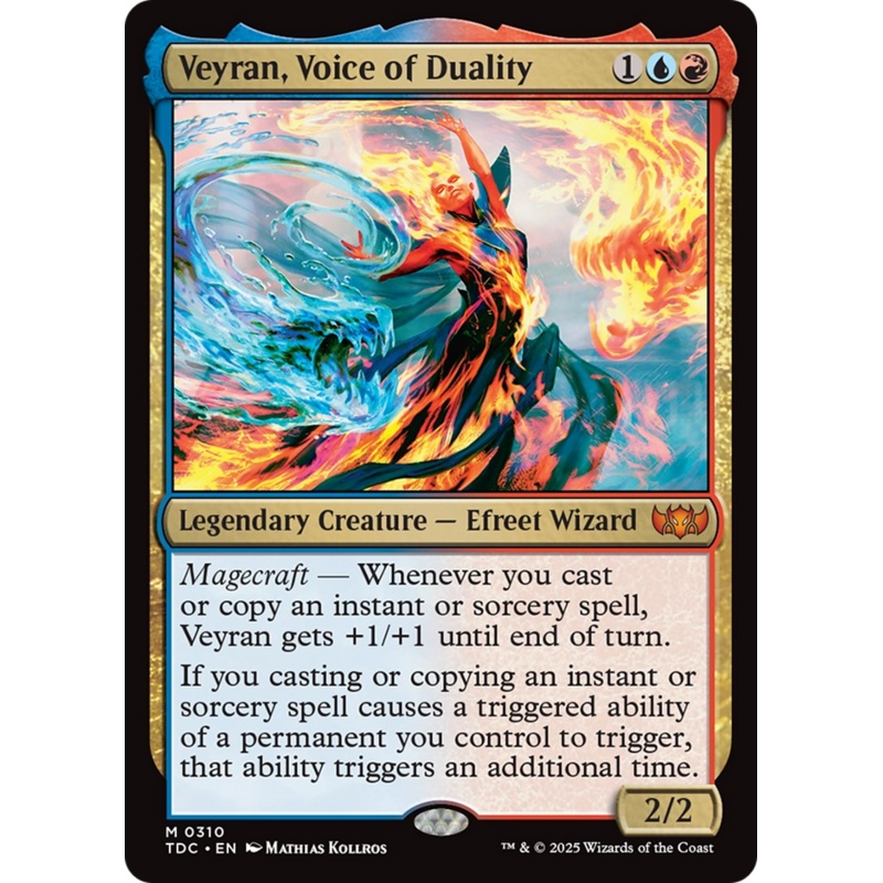 Veyran, Voice of Duality [Tarkir: Dragonstorm Commander]