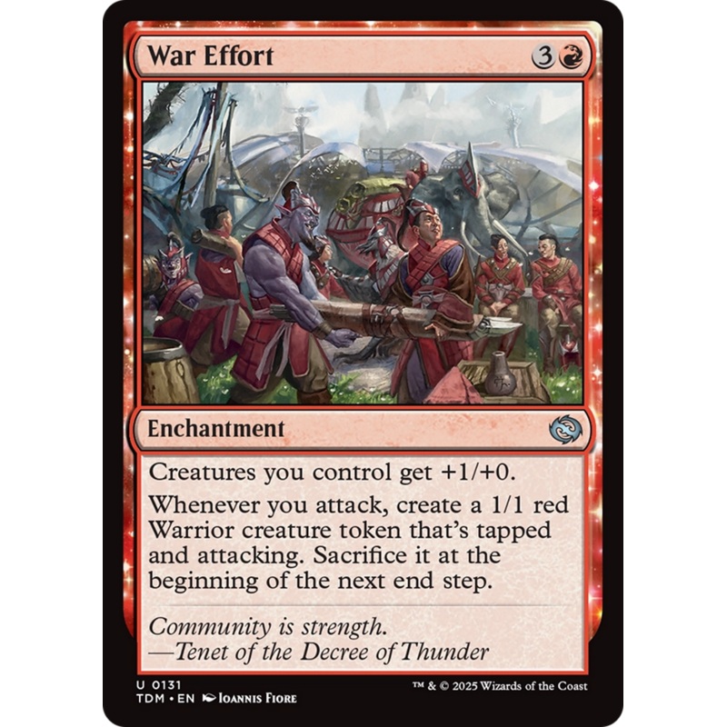 War Effort [Tarkir: Dragonstorm]