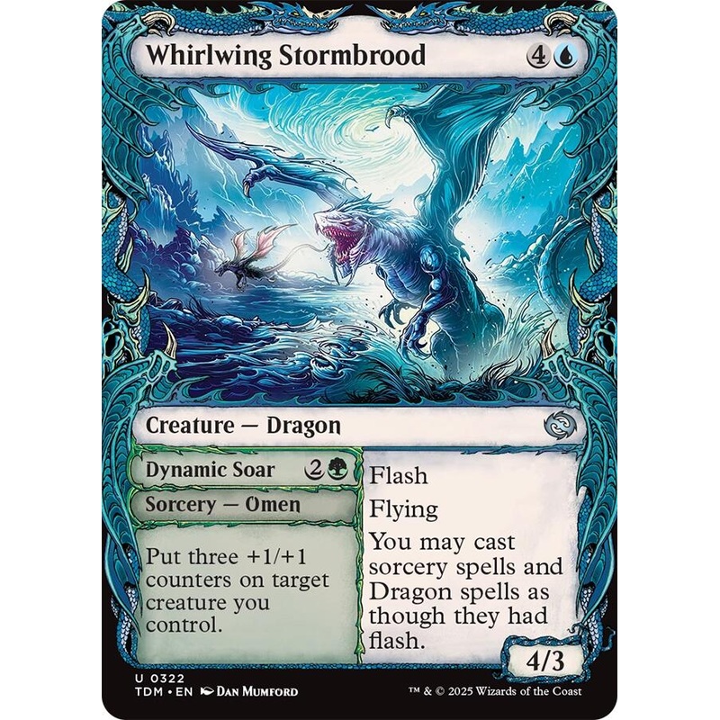 Whirlwing Stormbrood (Showcase) [Tarkir: Dragonstorm]