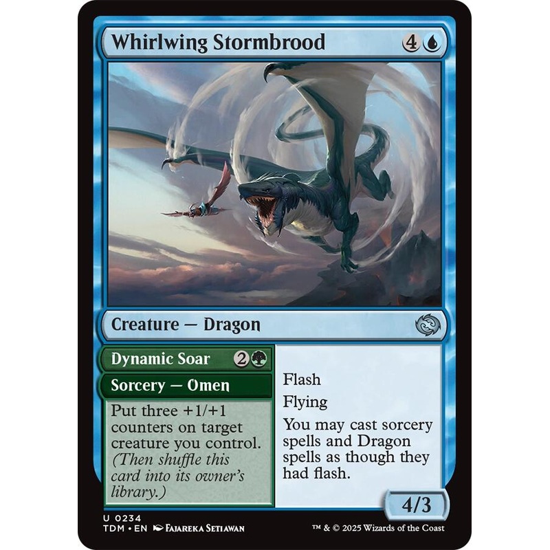 Whirlwing Stormbrood [Tarkir: Dragonstorm]