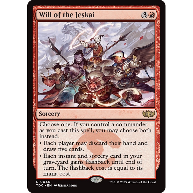 Will of the Jeskai [Tarkir: Dragonstorm Commander]