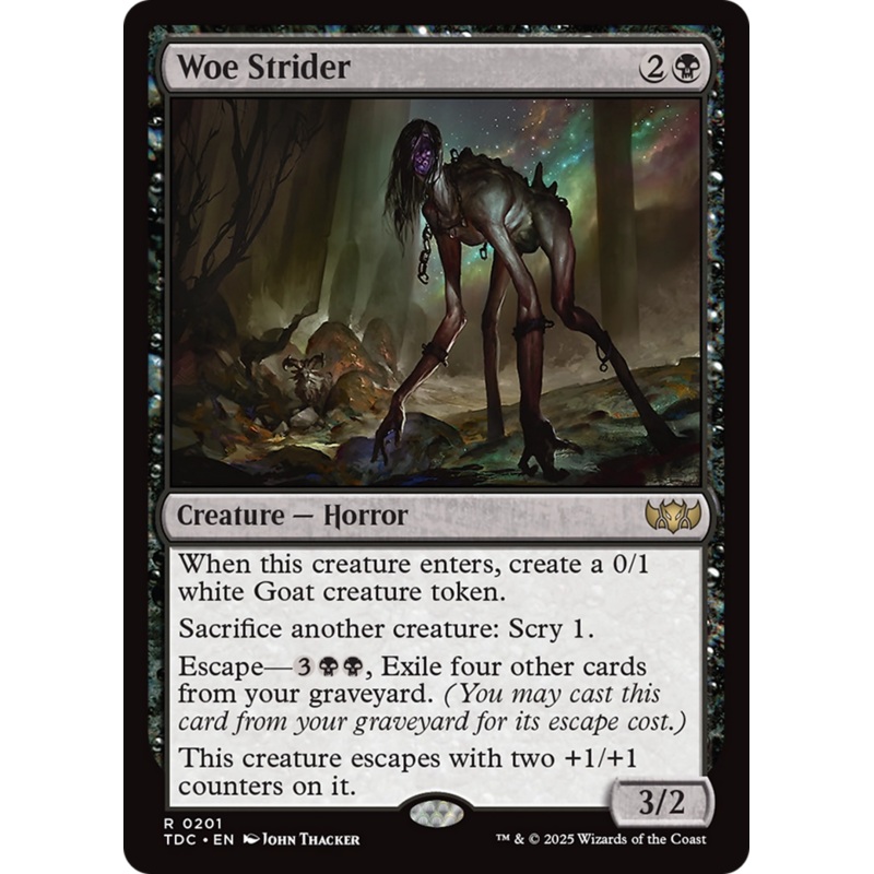 Woe Strider [Tarkir: Dragonstorm Commander]