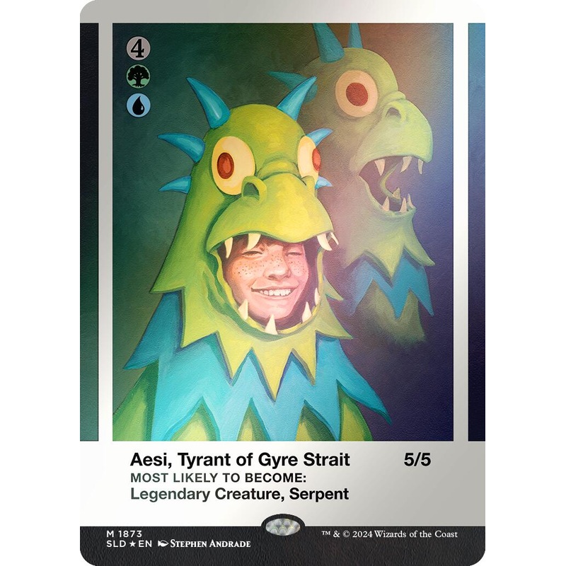 Aesi, Tyrant of Gyre Strait (Rainbow Foil) [Secret Lair Drop Series]