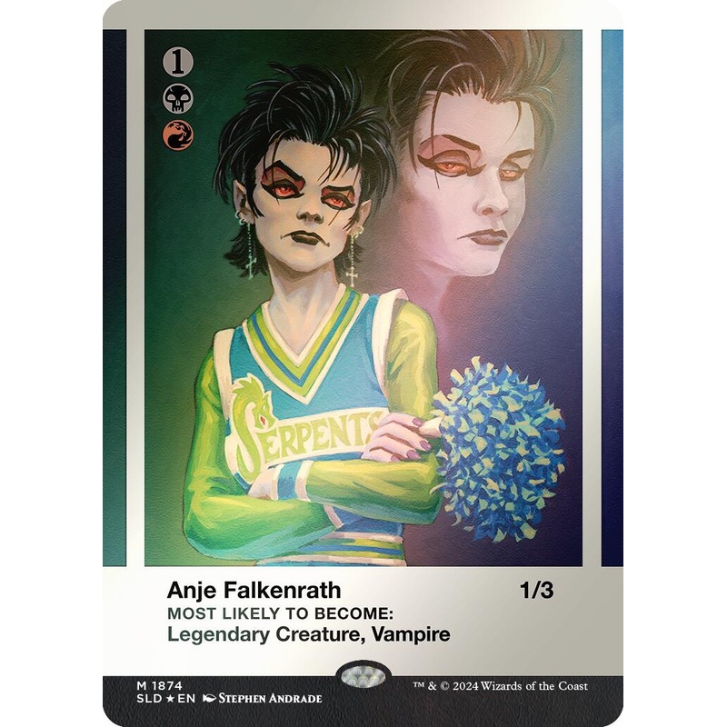 Anje Falkenrath (Rainbow Foil) [Secret Lair Drop Series]