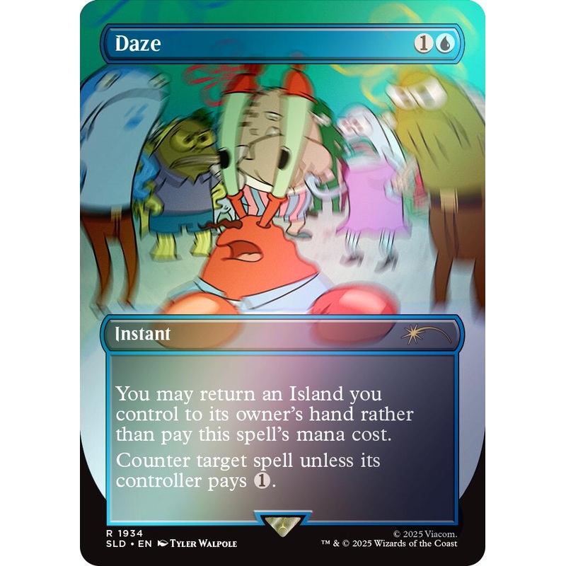 Daze (Rainbow Foil) [Secret Lair Drop Series]