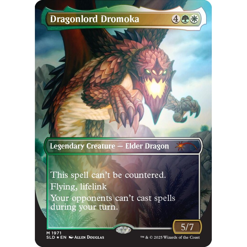 Dragonlord Dromoka (Rainbow Foil) [Secret Lair Drop Series]