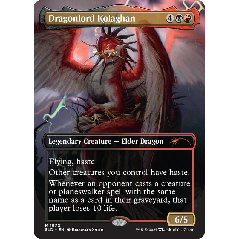 Dragonlord Kolaghan (1972) [Secret Lair Drop Series]