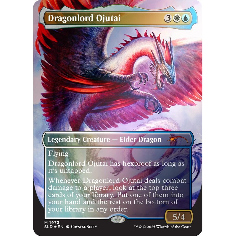 Dragonlord Ojutai (Rainbow Foil) [Secret Lair Drop Series]