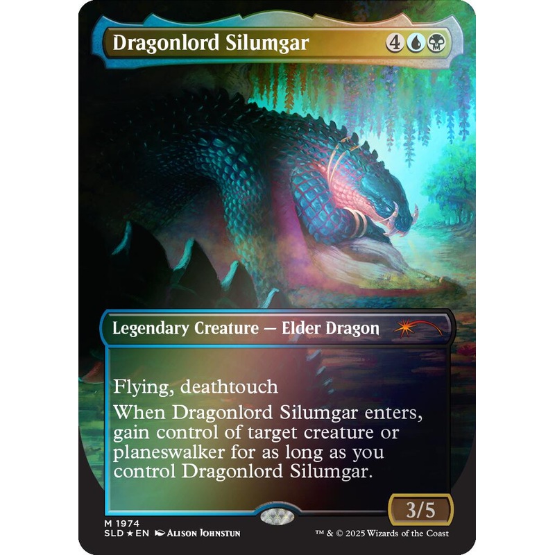 Dragonlord Silumgar (Rainbow Foil) [Secret Lair Drop Series]