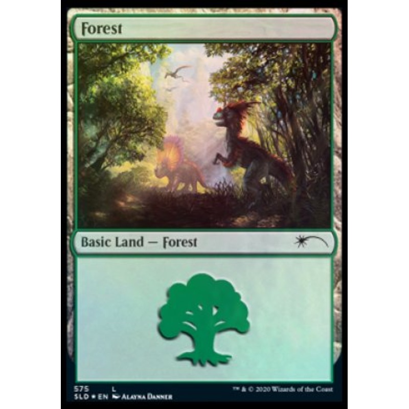 Forest (Dinosaurs) (575) [Secret Lair Drop Promos]