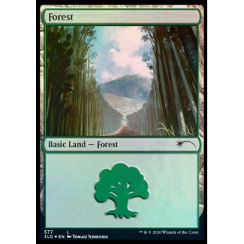 Forest (Walls) (577) [Secret Lair Drop Promos]