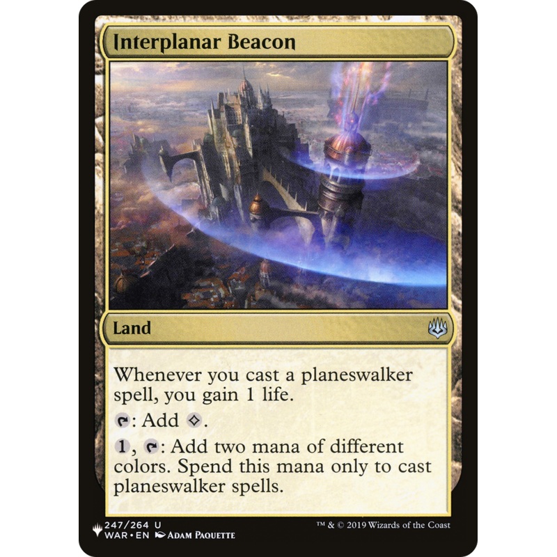 Interplanar Beacon [The List]