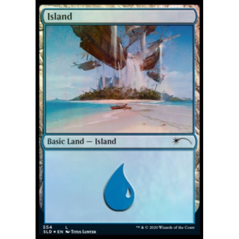 Island (Pirates) (554) [Secret Lair Drop Promos]